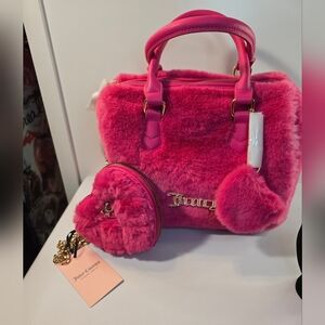 Juicy Couture  Barbie pink bag & wristlet